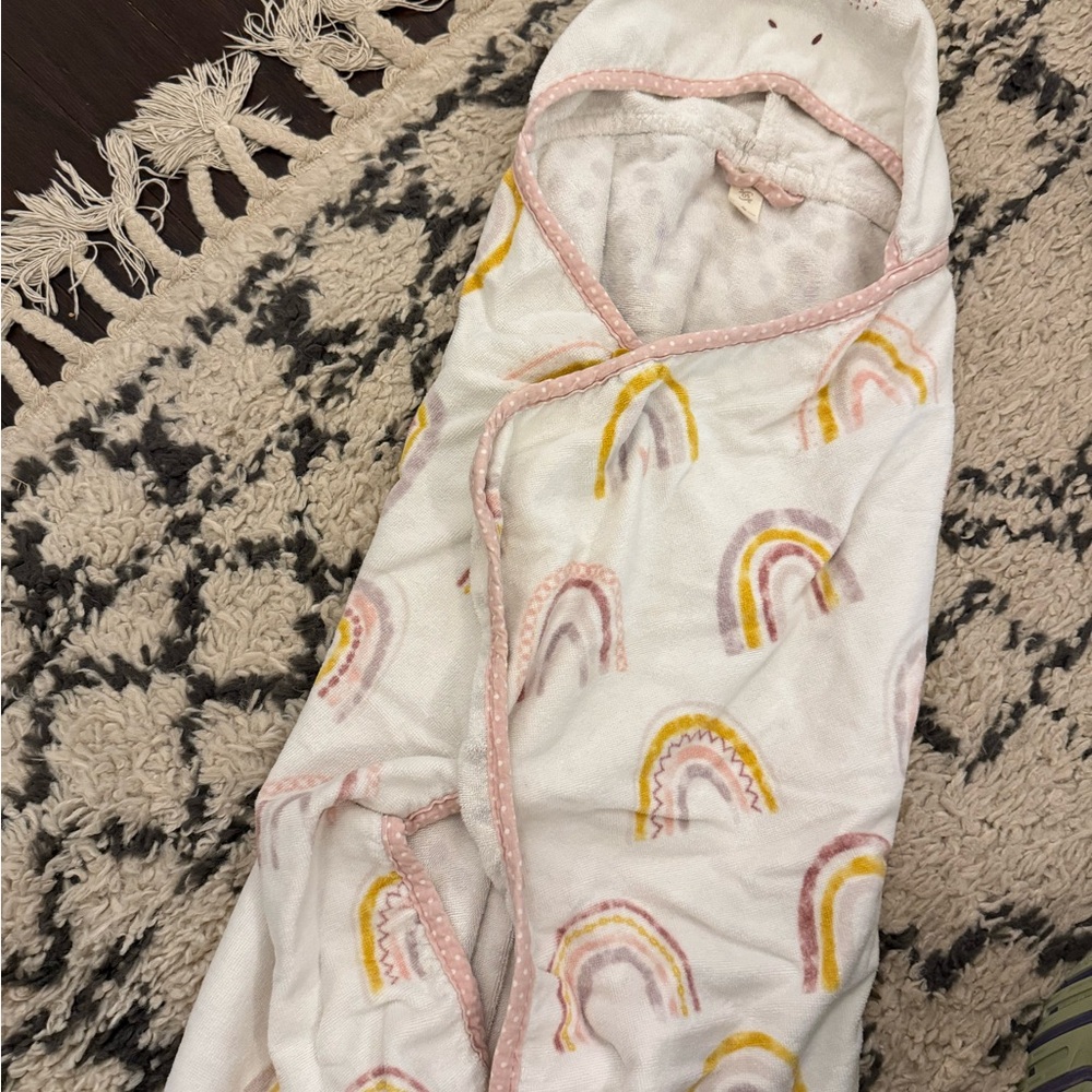 Matilda Jane Soft Pink and White Towel